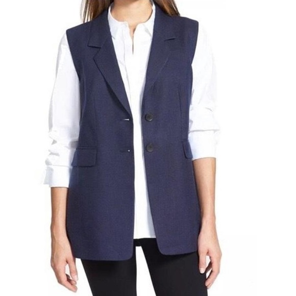 Classiques Entier Jackets & Blazers - Classiques Entier | Navy Blazer Vest